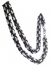   Black -Silver
